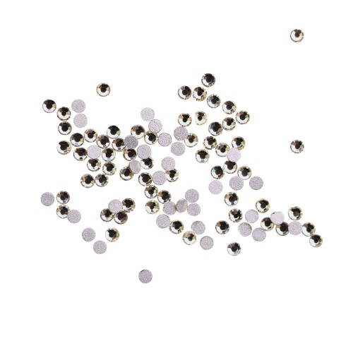 Komilfo strasses (pack of 100), Jonquil, size 4 Komilfo strasses (pack of 100), Jonquil, size 4