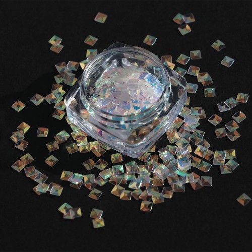 Komilfo 3D Dragon Scale №043, square, unicorn 1, 1 g