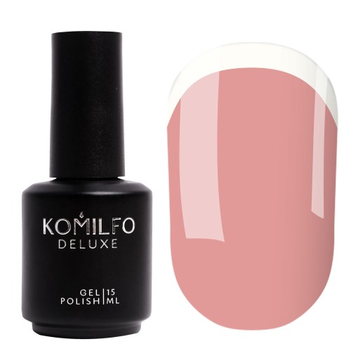 Gel Polish Komilfo French Collection F006 (cloudy pink, enamel, for french), 15 ml Gel Polish Komilfo French Collection F006 (cloudy pink, enamel, for french), 15 ml