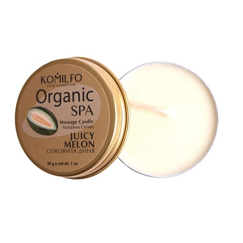 Komilfo Massage Candle – Juicy Melon, 30 g