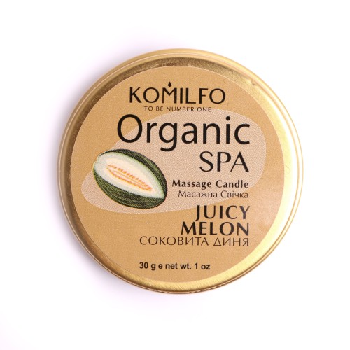 Komilfo Massage Candle – Juicy Melon, 30 g