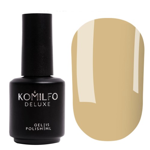 Gel Polish Komilfo Deluxe Series D306 (sand, enamel), 15 ml Gel Polish Komilfo Deluxe Series D306 (sand, enamel), 15 ml