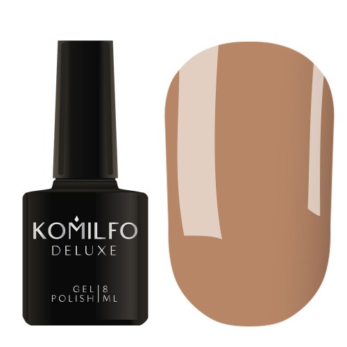 Gel Polish Komilfo Deluxe Series D319 Butterum (cocoa, enamel), 8 ml Gel Polish Komilfo Deluxe Series D319 Butterum (cocoa, enamel), 8 ml