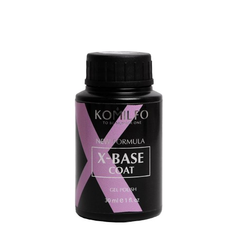 Komilfo X-Base Coat base – base for gel polish, 30 ml (without brush) Komilfo X-Base Coat base – base for gel polish, 30 ml (without brush)