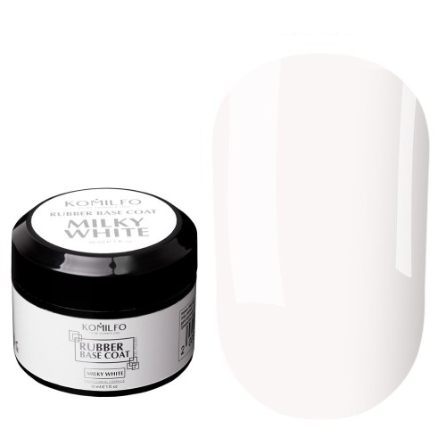 Komilfo Milky White Base, round, 30 ml Komilfo Milky White Base, round, 30 ml