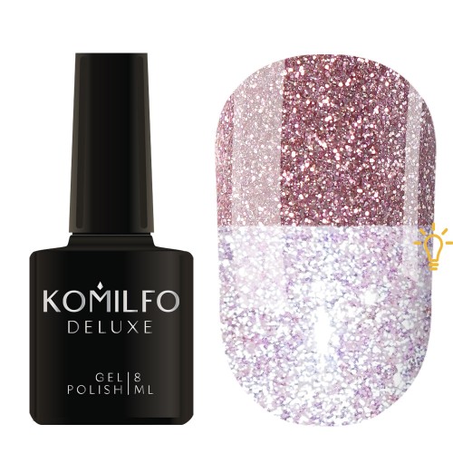 Komilfo Luminous Collection L002 (pink-lilac, reflective), 8 ml Komilfo Luminous Collection L002 (pink-lilac, reflective), 8 ml