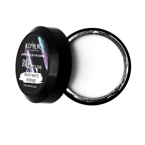 Komilfo Gel Premium Milky White Intense, 15 g Komilfo Gel Premium Milky White Intense, 15 g