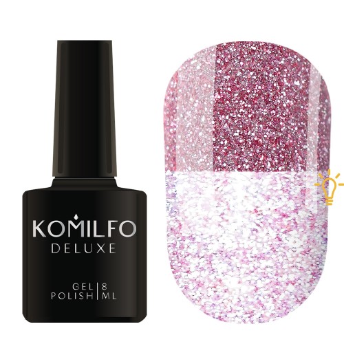 Komilfo Luminous Collection L012 (pink, reflective), 8 ml Komilfo Luminous Collection L012 (pink, reflective), 8 ml