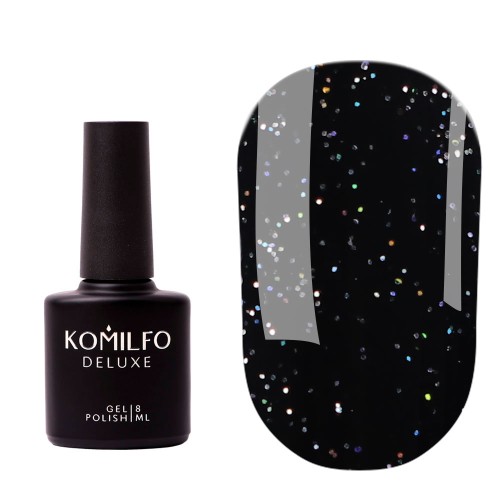 Komilfo No Wipe Holographic Top – holographic top without a sticky layer, 8 ml Komilfo No Wipe Holographic Top – holographic top without a sticky layer, 8 ml