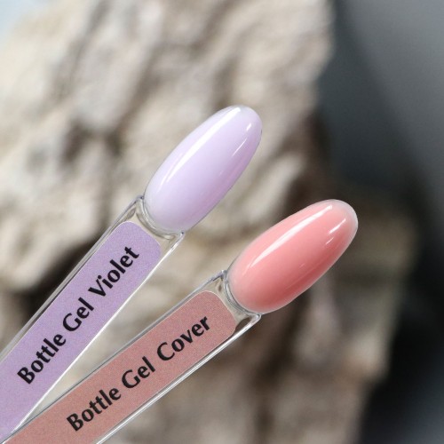 Komilfo Bottle Gel Violet with brush, 15 ml