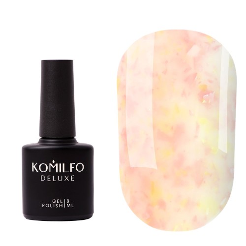 Komilfo Potal Base P021 (beige-peach with pink and gold potal), 8 ml