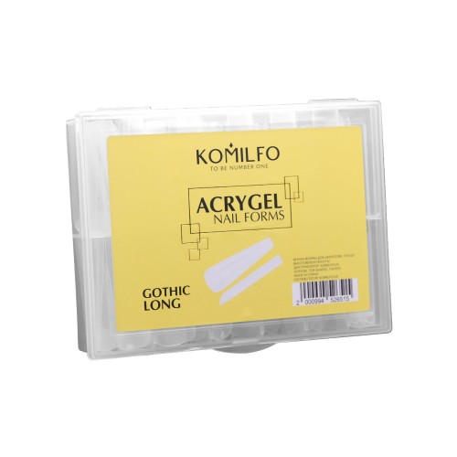 Komilfo Top Nail Forms, Long Gothic – Top Nail Forms, Long Gothic Almond, 130 Pieces Komilfo Top Nail Forms, Long Gothic – Top Nail Forms, Long Gothic Almond, 130 Pieces