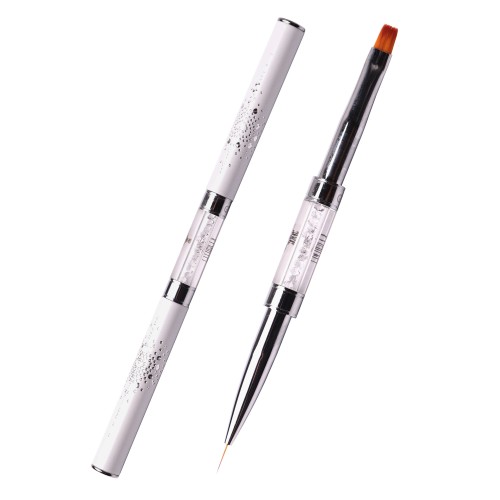 Komilfo Double Gel flat 6 (Nylon)/Liner 9 (Nylon) brush Komilfo Double Gel flat 6 (Nylon)/Liner 9 (Nylon) brush