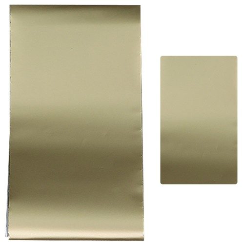 Komilfo casting foil, light gold, satin Komilfo casting foil, light gold, satin