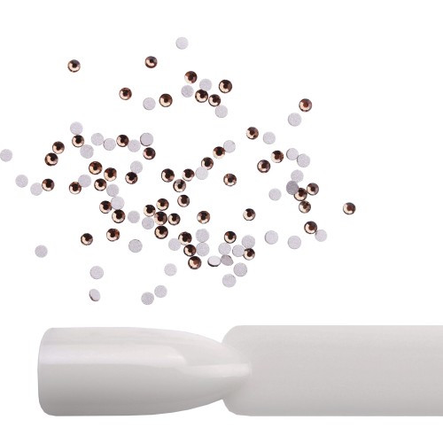 Komilfo Rhinestones Smoked topaz, size 3 (pack of 100)