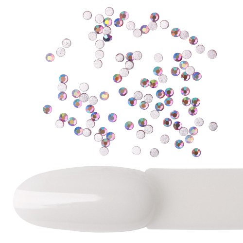 Komilfo strasses (pack of 100), Rose AB, size 3