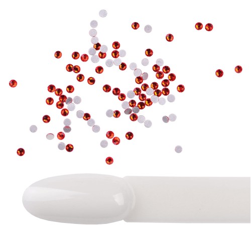 Komilfo rhinestones (pack of 100), Siam, size 5