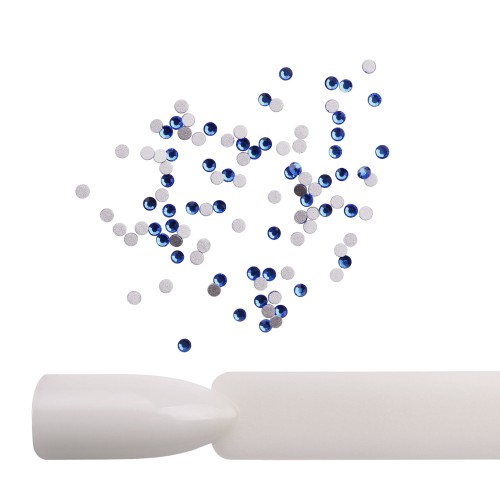 Komilfo rhinestones (pack of 100), Cobalt, size 4