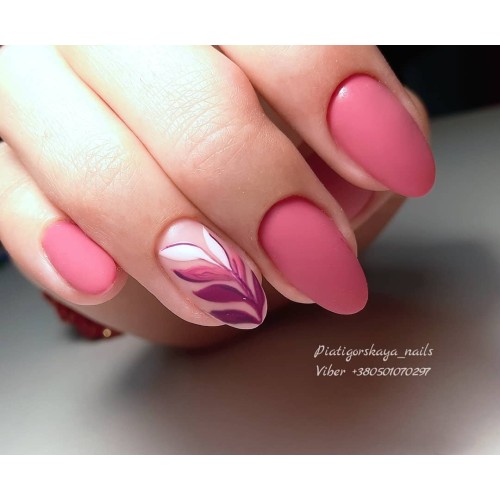 Гель-лак Komilfo Deluxe Series №D056 (темный кораллово-розовый, эмаль), 8 мл