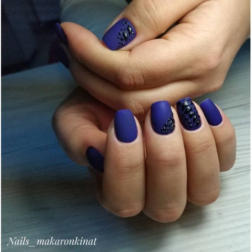 Гель-лак Komilfo Deluxe Series №D220 (темно-синий, эмаль), 8 мл