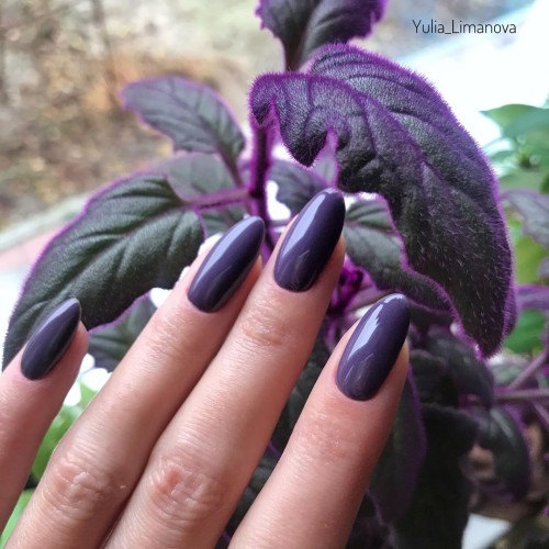 Гель-лак Komilfo Deluxe Series №D240 (приглушенный фиолетовый, эмаль), 8 мл