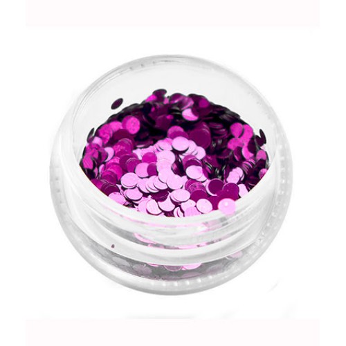 Komilfo disco design №009, purple, 2 mm, (1 g) Komilfo disco design №009, purple, 2 mm, (1 g)