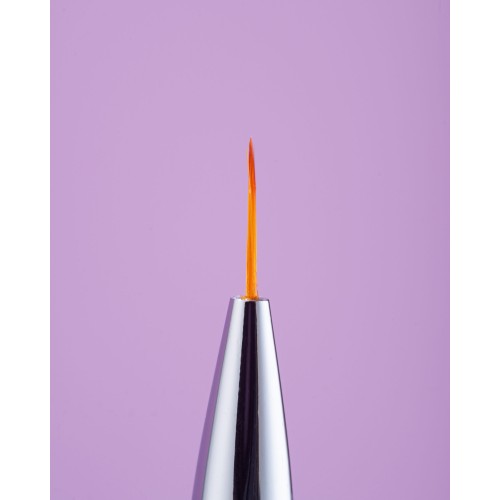 Komilfo Double Gel flat 6 (Nylon)/Liner 9 (Nylon) brush