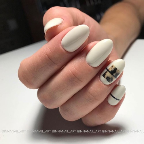 Gel Polish Komilfo Deluxe Series D290 (white-gray, enamel), 8 ml