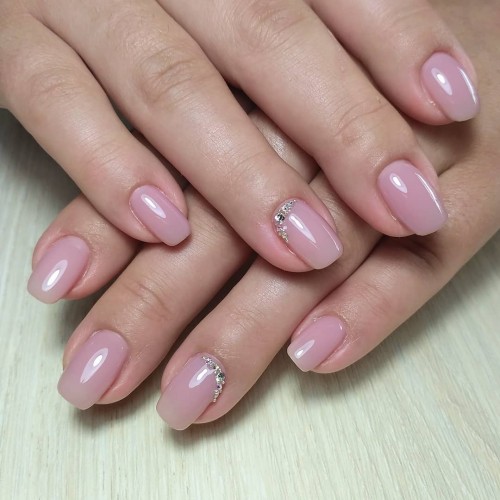 Гель-лак Komilfo French Collection №F005 (теплый бежевый, эмаль, для френча), 8 мл