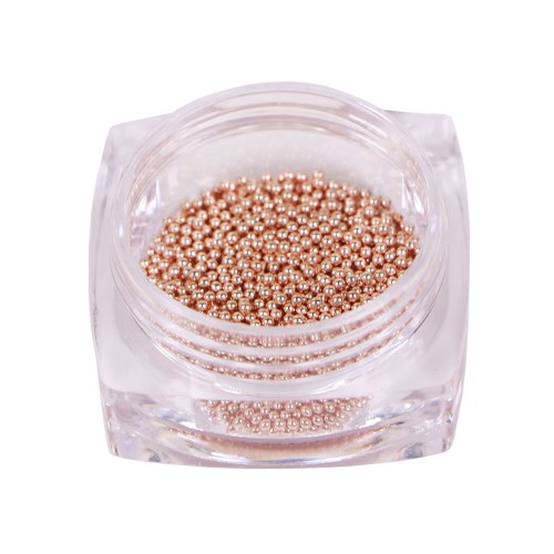 Komilfo broths (metal) rose gold, 1 mm, 6 grams