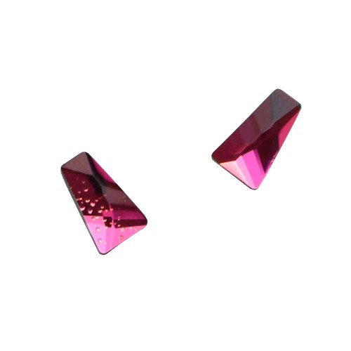 Komilfo Trapezoid Stones (4×6 mm) Rainbow, 2 pcs