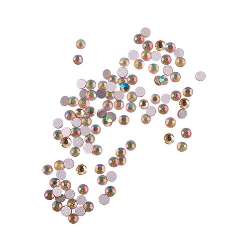 Komilfo strasses (pack of 100), Jonquil AB, size 4 Komilfo strasses (pack of 100), Jonquil AB, size 4