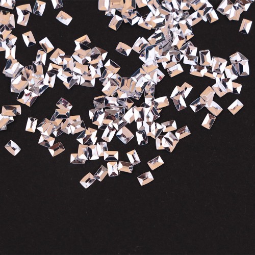 Komilfo 3D Dragon Scale №054, rectangle, unicorn 3, 1 g