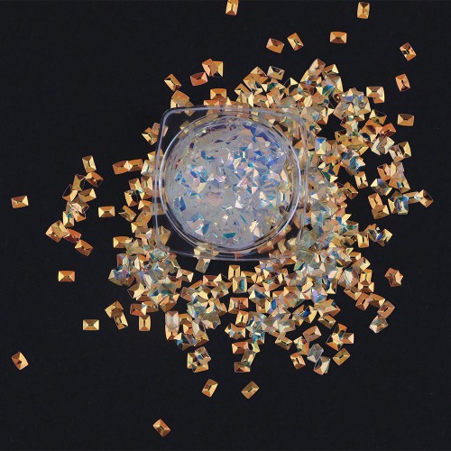 Komilfo 3D Dragon Scale №044, rectangle, unicorn 1, 1 g Komilfo 3D Dragon Scale №044, rectangle, unicorn 1, 1 g