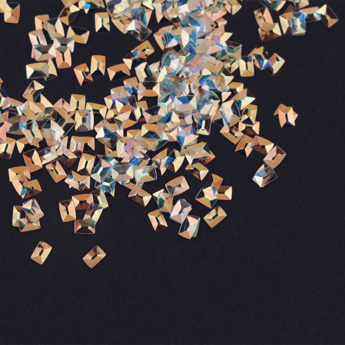 Komilfo 3D Dragon Scale №044, rectangle, unicorn 1, 1 g