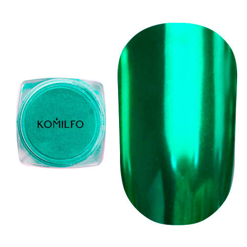 Komilfo Mirror Powder №011, green, 0.5 g Komilfo Mirror Powder №011, green, 0.5 g