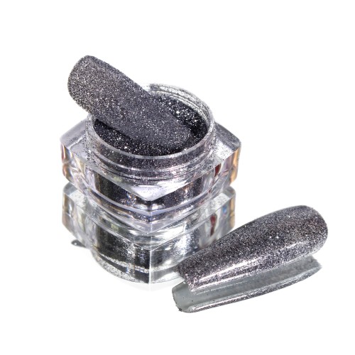 Komilfo spangles 066, size 0.1 mm, (gray) E, 2.5 g