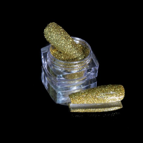 Komilfo spangles 107D, size 0.15 mm, (gold) E, 2.5 g