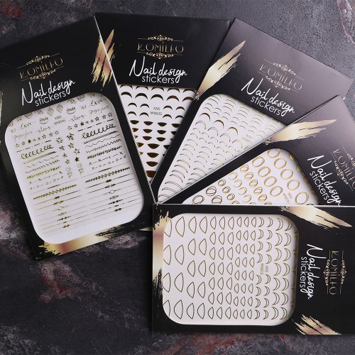 Komilfo Nail Design Sticker №KNS-004G