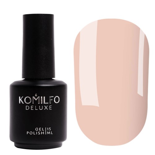 Gel Polish Komilfo French Collection F007 (delicate beige, enamel, for french), 15 ml Gel Polish Komilfo French Collection F007 (delicate beige, enamel, for french), 15 ml