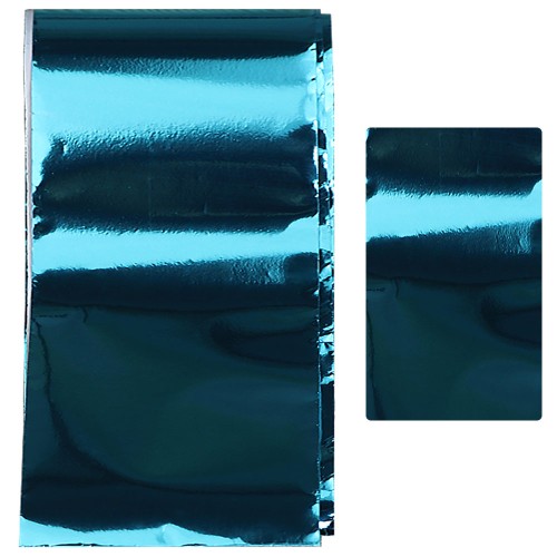 Komilfo foil for casting, turquoise, glossy Komilfo foil for casting, turquoise, glossy
