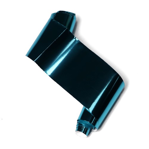 Komilfo foil for casting, turquoise, glossy