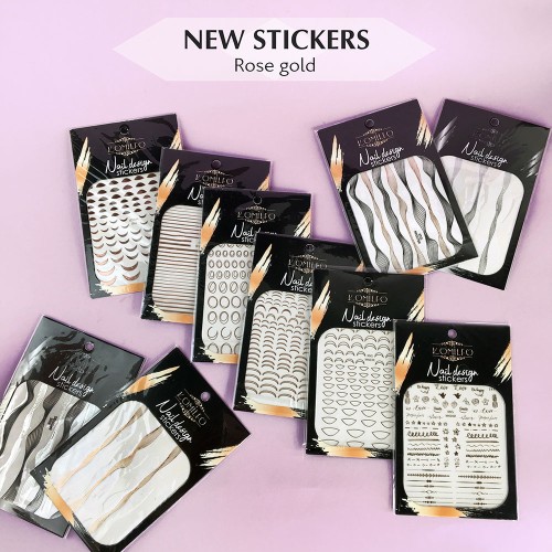 Komilfo Nail Design Sticker №KNS-007BS