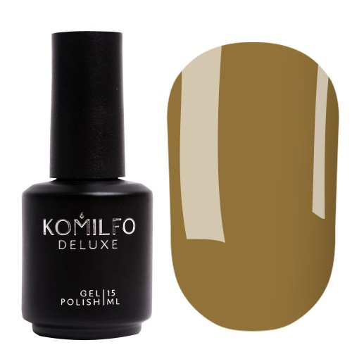 Gel Polish Komilfo Deluxe Series D307 (caper, enamel), 15 ml Gel Polish Komilfo Deluxe Series D307 (caper, enamel), 15 ml