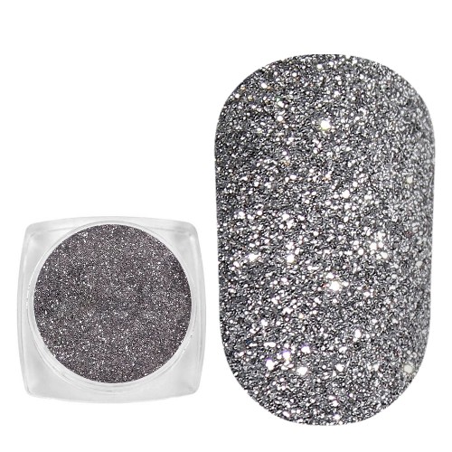 Komilfo spangles 103B, size 0.1 mm, (shiny silver) E, 2.5 g Komilfo spangles 103B, size 0.1 mm, (shiny silver) E, 2.5 g