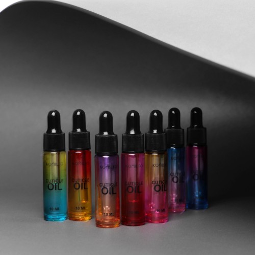 Komilfo cuticle oil with dropper “Macaroon aroma”, 10 ml
