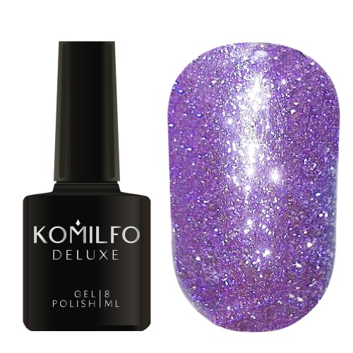 Komilfo Liquid Glam Gel LGG008 (purple), 8 ml Komilfo Liquid Glam Gel LGG008 (purple), 8 ml