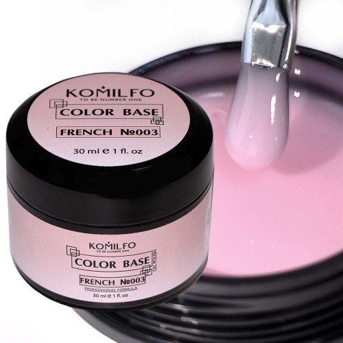 Komilfo Color Base French 003, 30 ml (gel-jar) Komilfo Color Base French 003, 30 ml (gel-jar)
