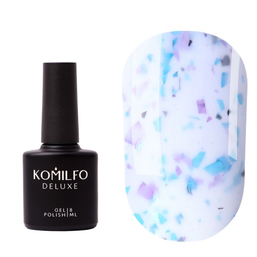 Komilfo Potal Base P012 (white with multi-colored potal), 8 ml