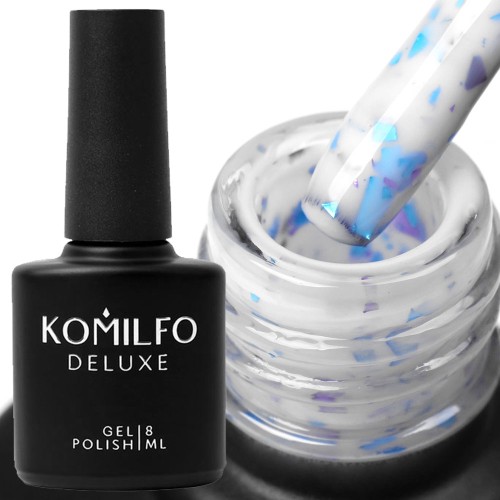 Komilfo Potal Base P012 (white with multi-colored potal), 8 ml Komilfo Potal Base P012 (white with multi-colored potal), 8 ml